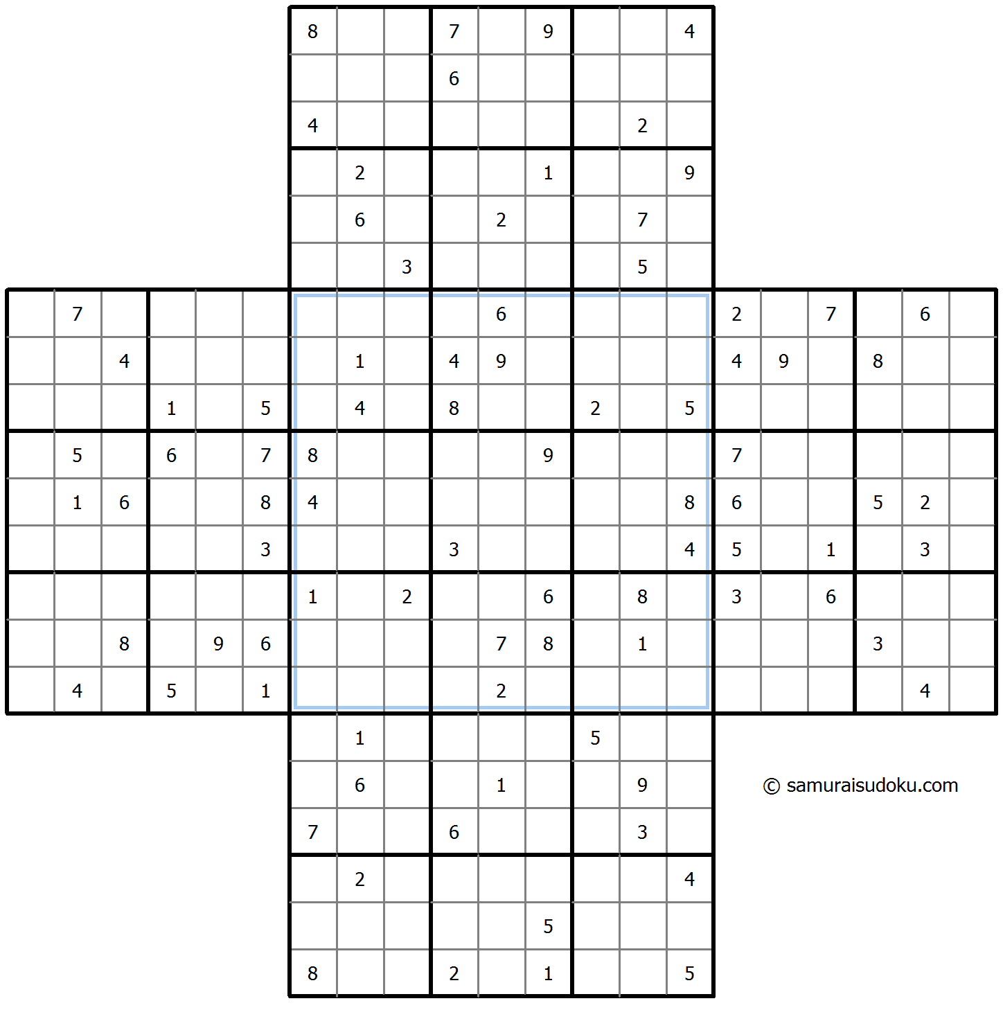 Cross Sudoku 25-November-2022