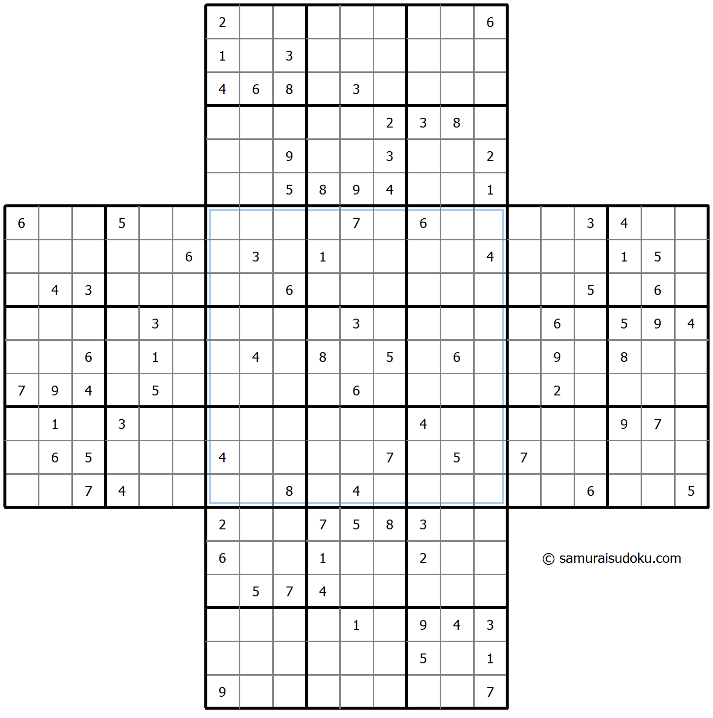 Cross Sudoku