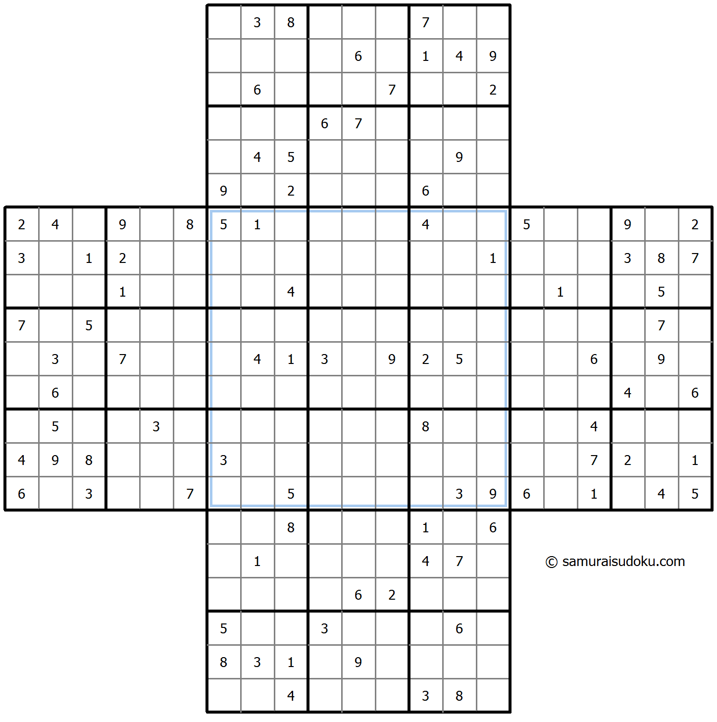 Cross Sudoku