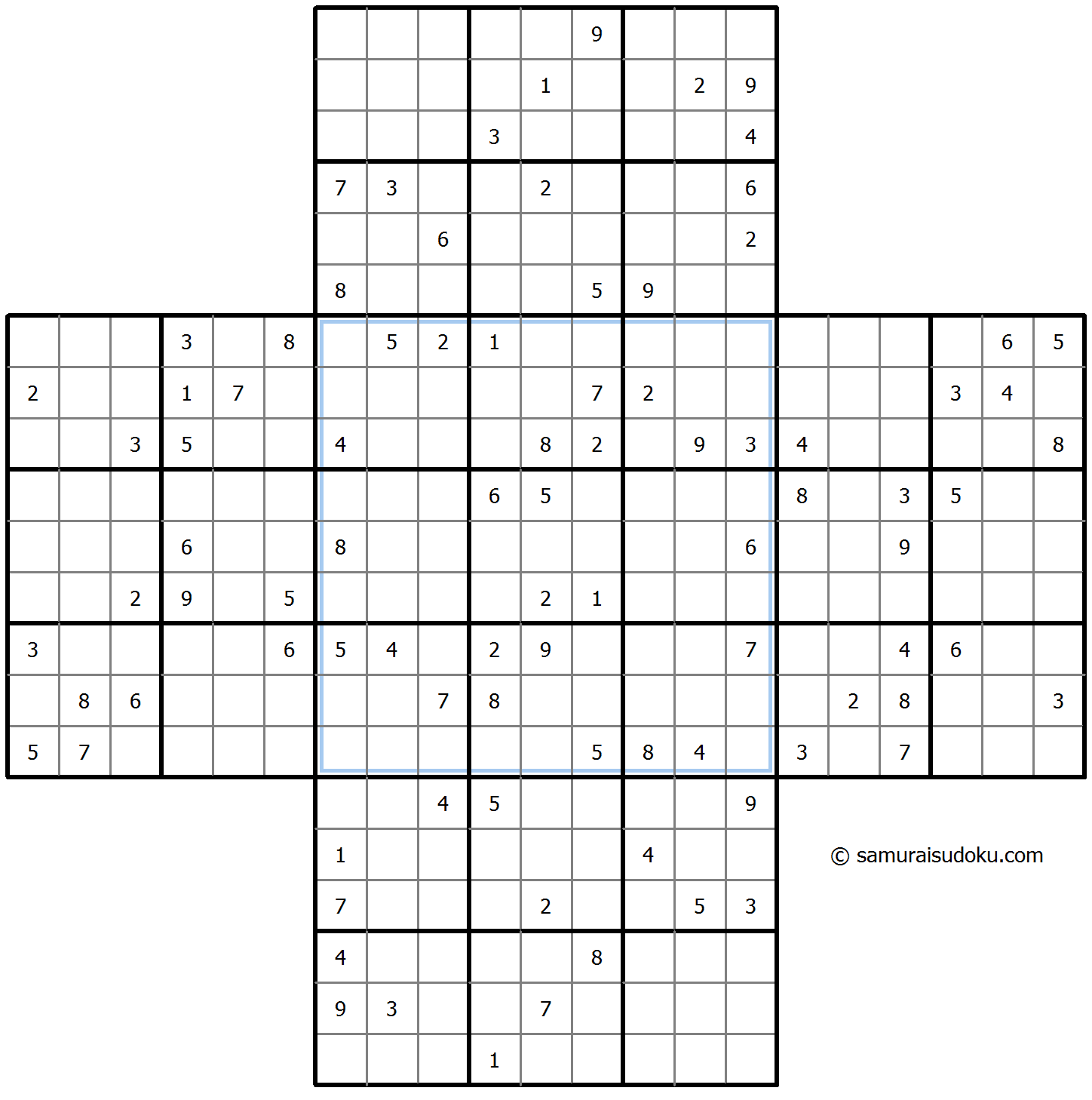 Sudoku Croce #35468