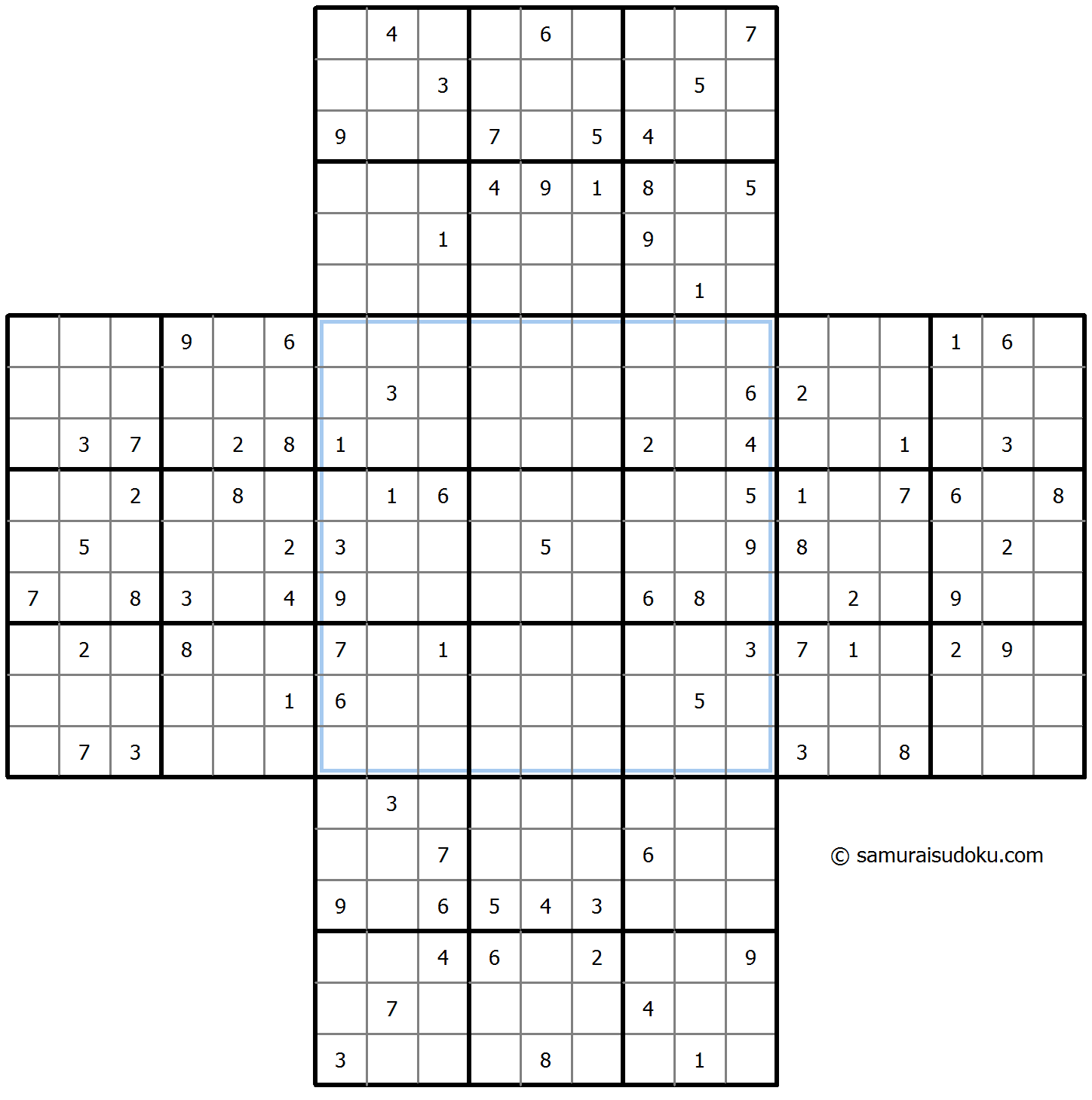Cross Sudoku