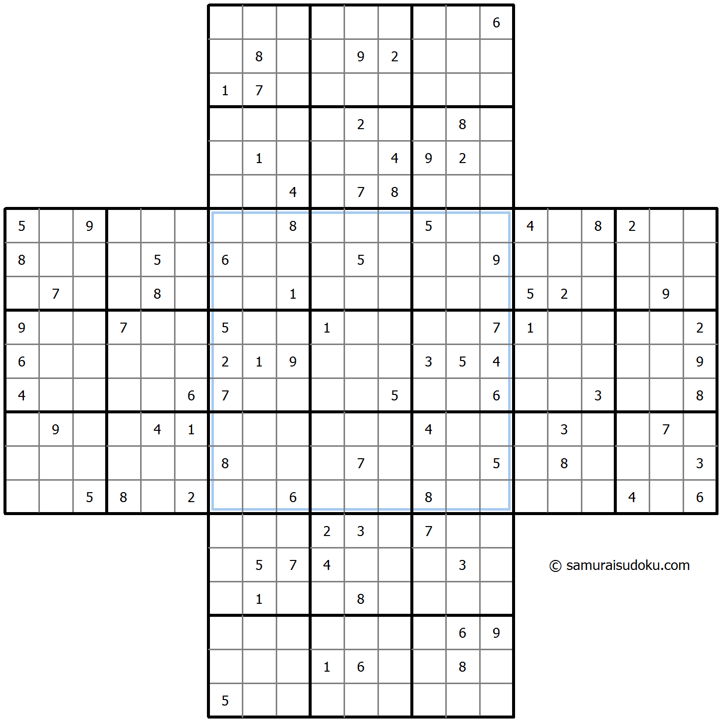 Sudoku Croce #35489