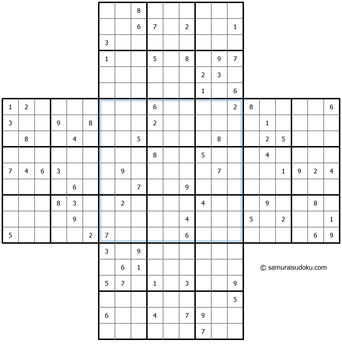 Cross Sudoku 3-September-2023
