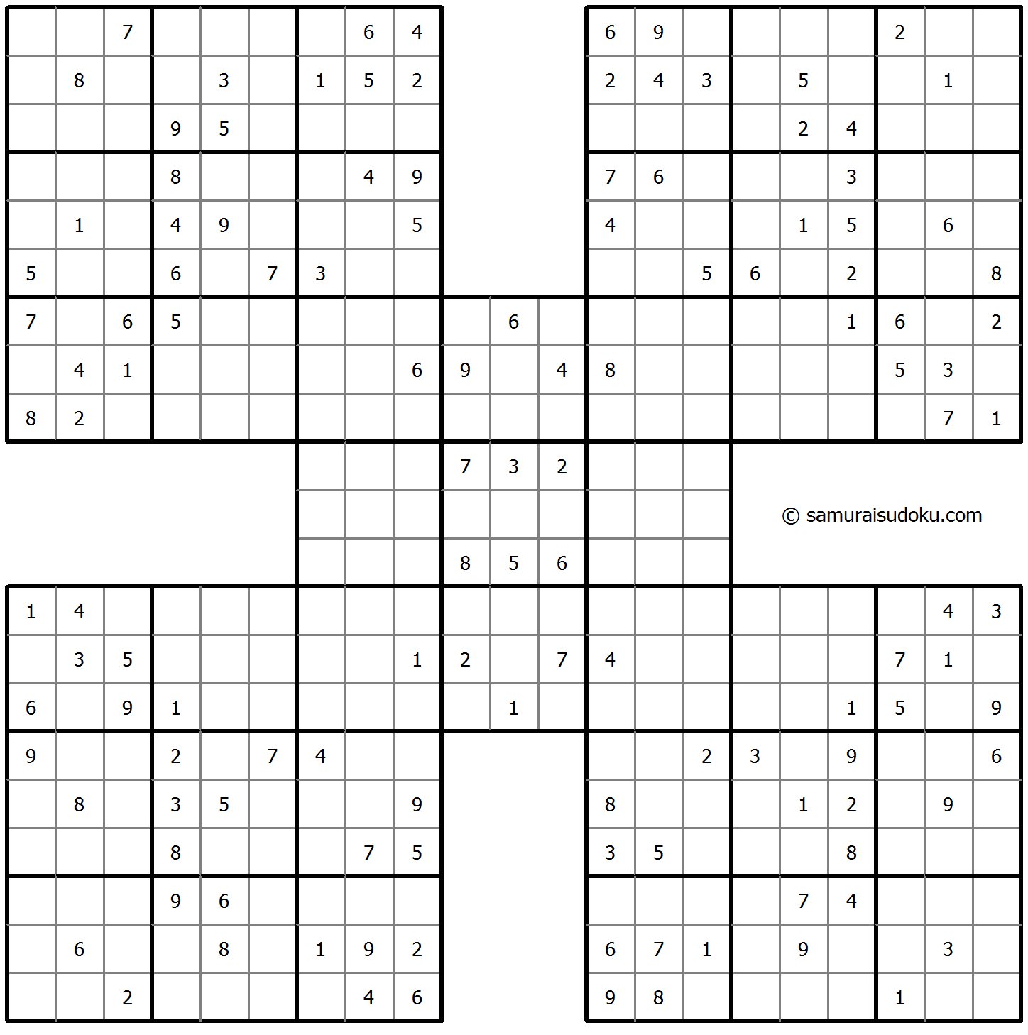 Samurai-Sudoku