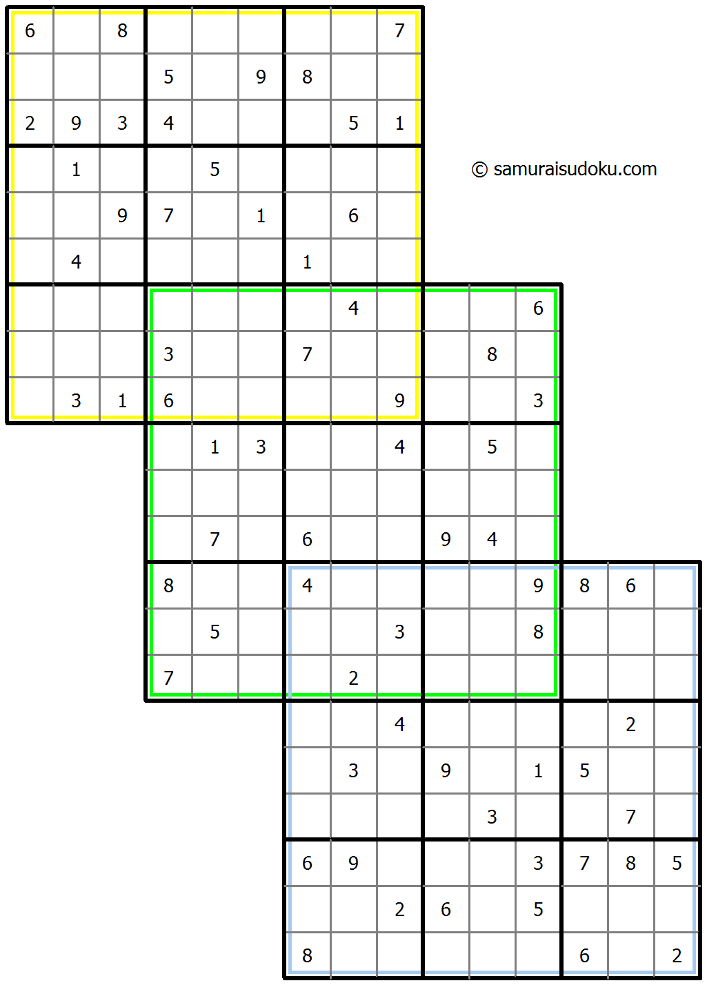 Sudoku Triplo #33321