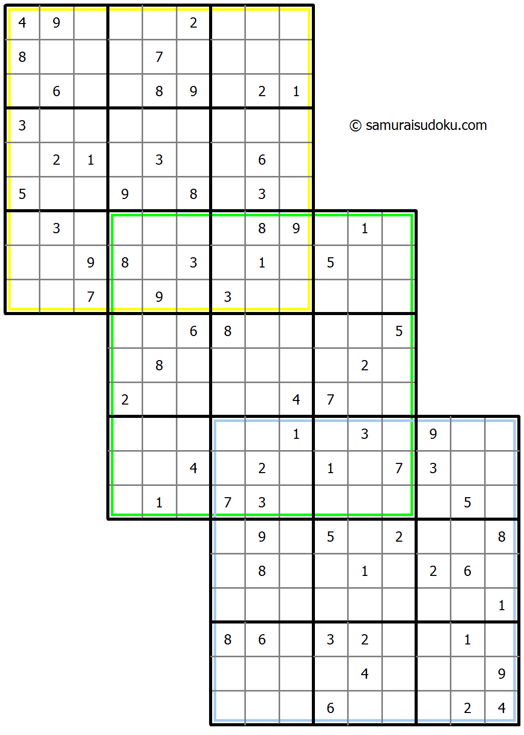Sudoku Tiga Kali Lipat