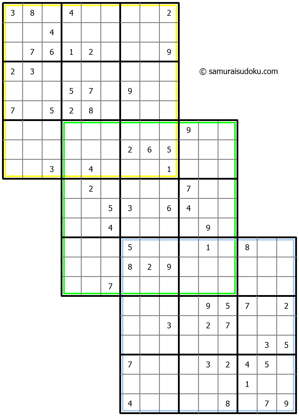 Sudoku Triplo #33615