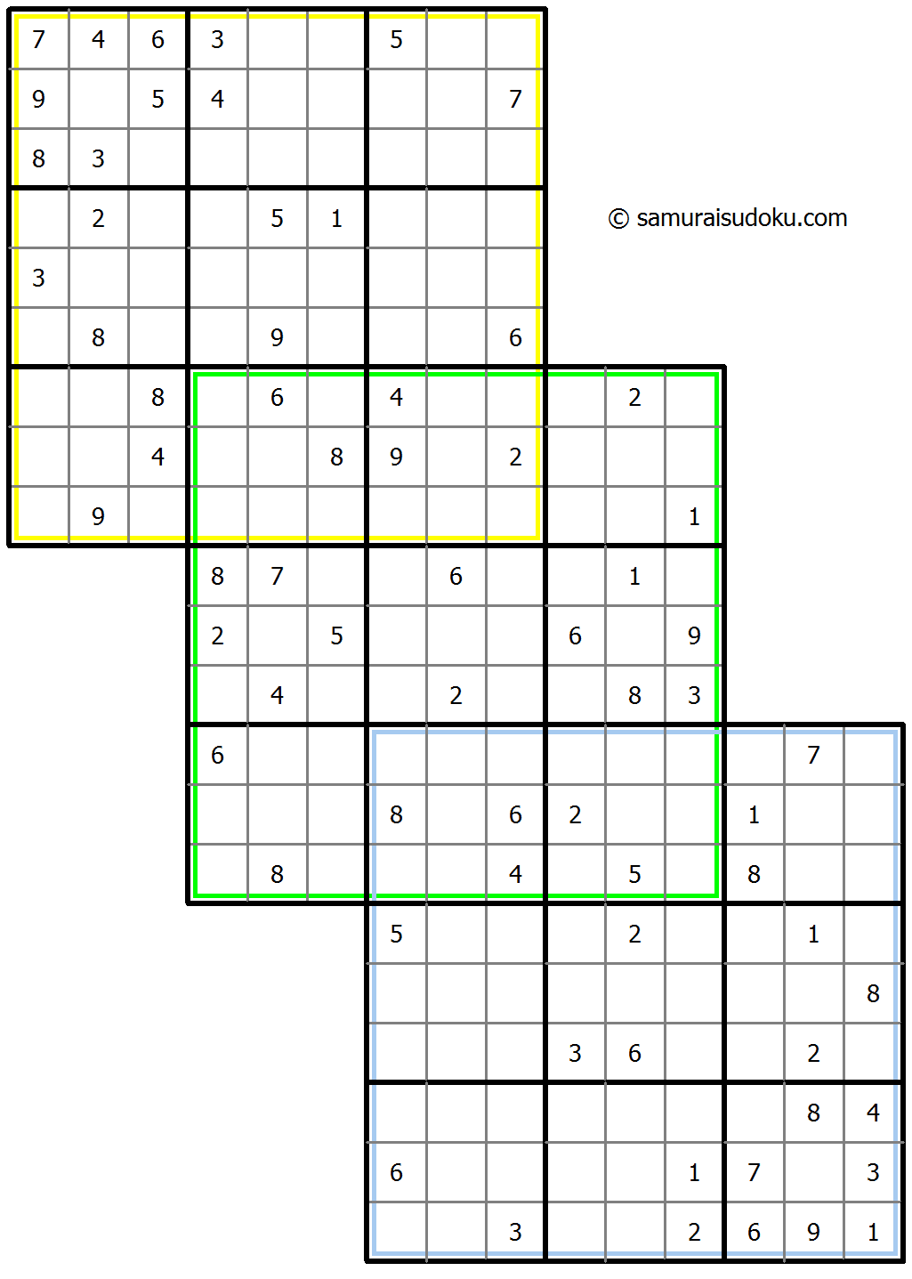 Sudoku Triplo #33684