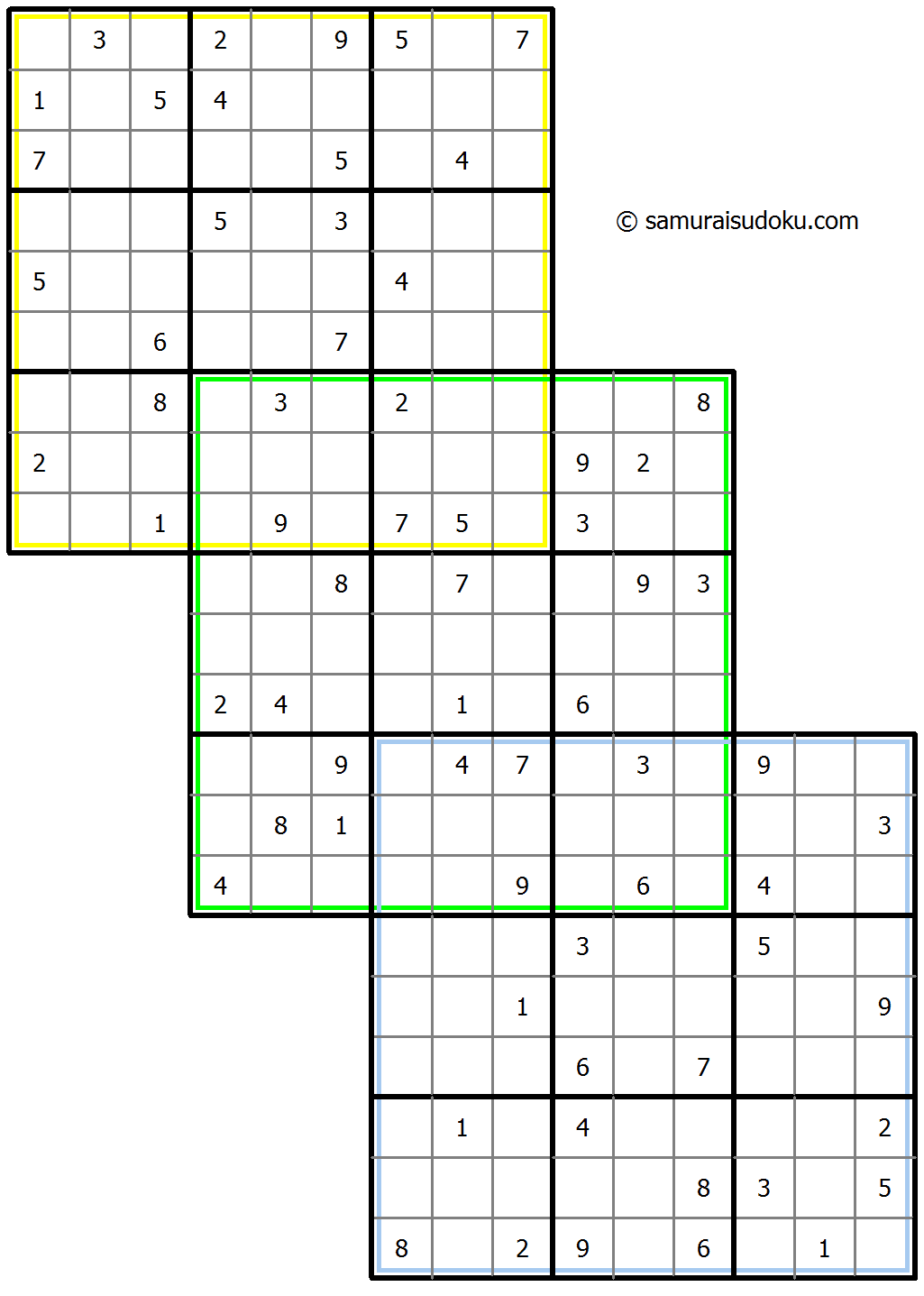 Sudoku Triplo #33757