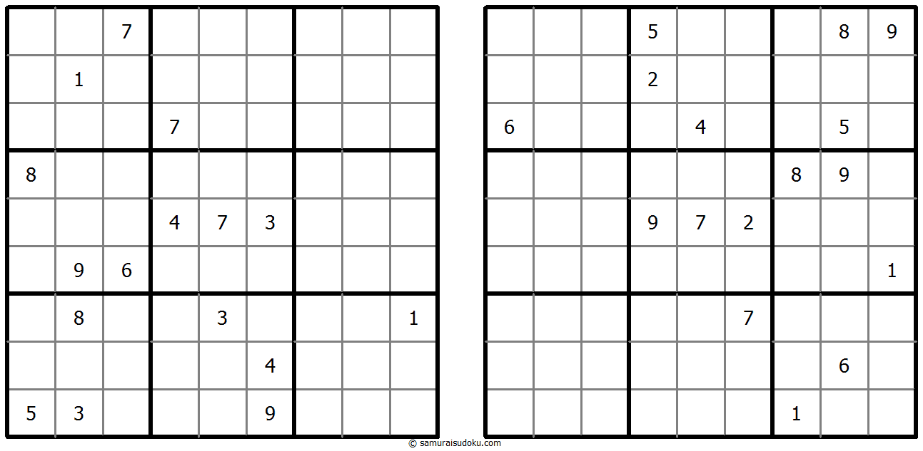 Twin Corresponding Sudoku 19-February-2022