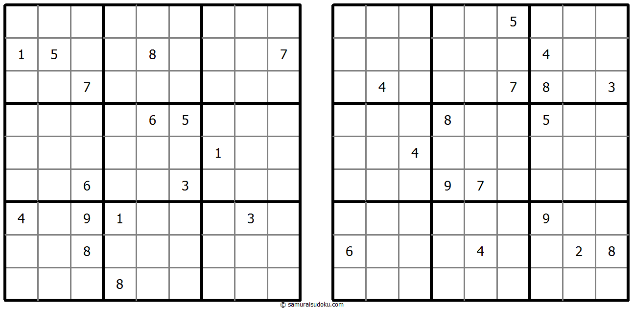 Sudoku a Doppia Corrispondenza 9x9 #46052