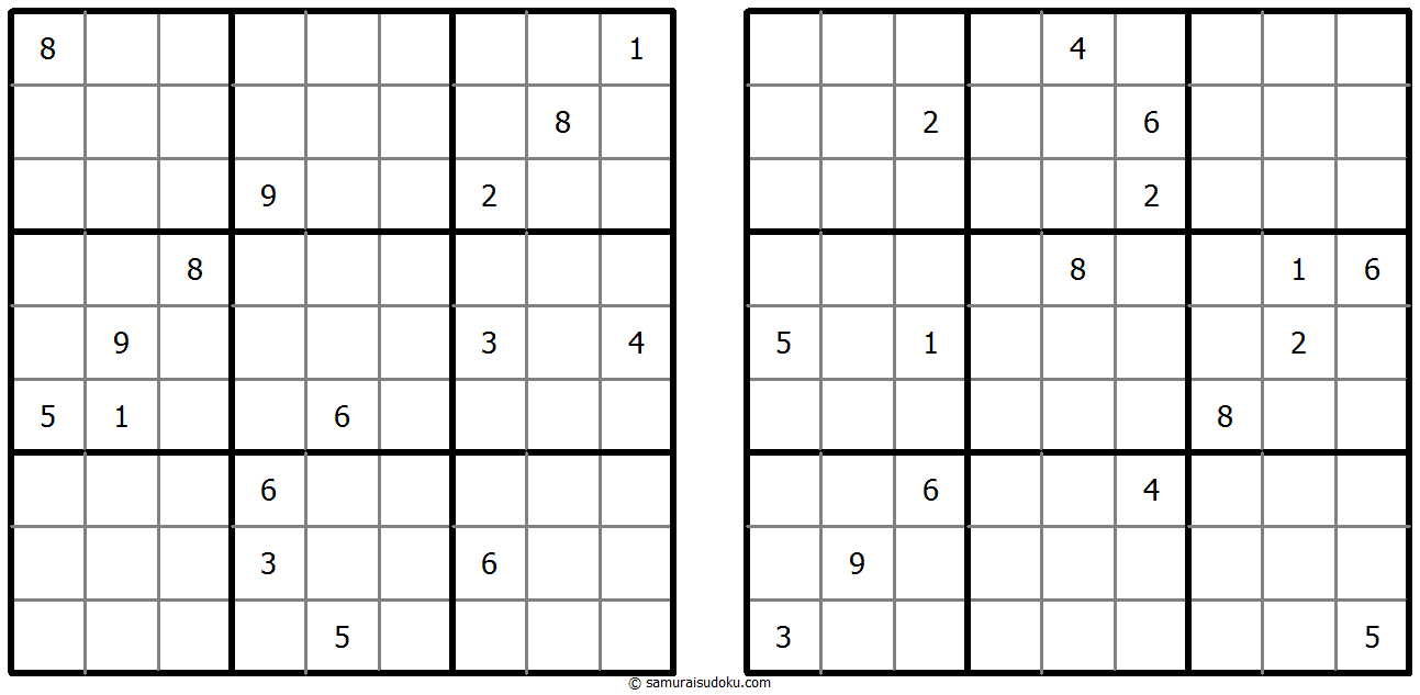 Twin Corresponding Sudoku 1-March-2025