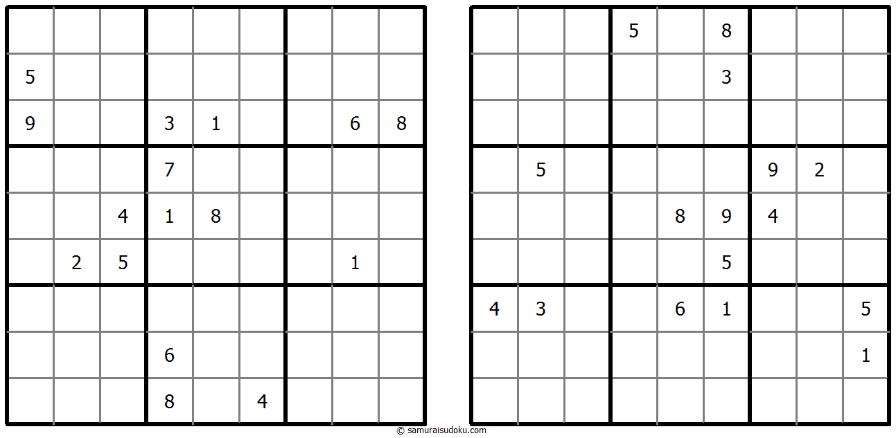 Twin Corresponding Sudoku 2-March-2023