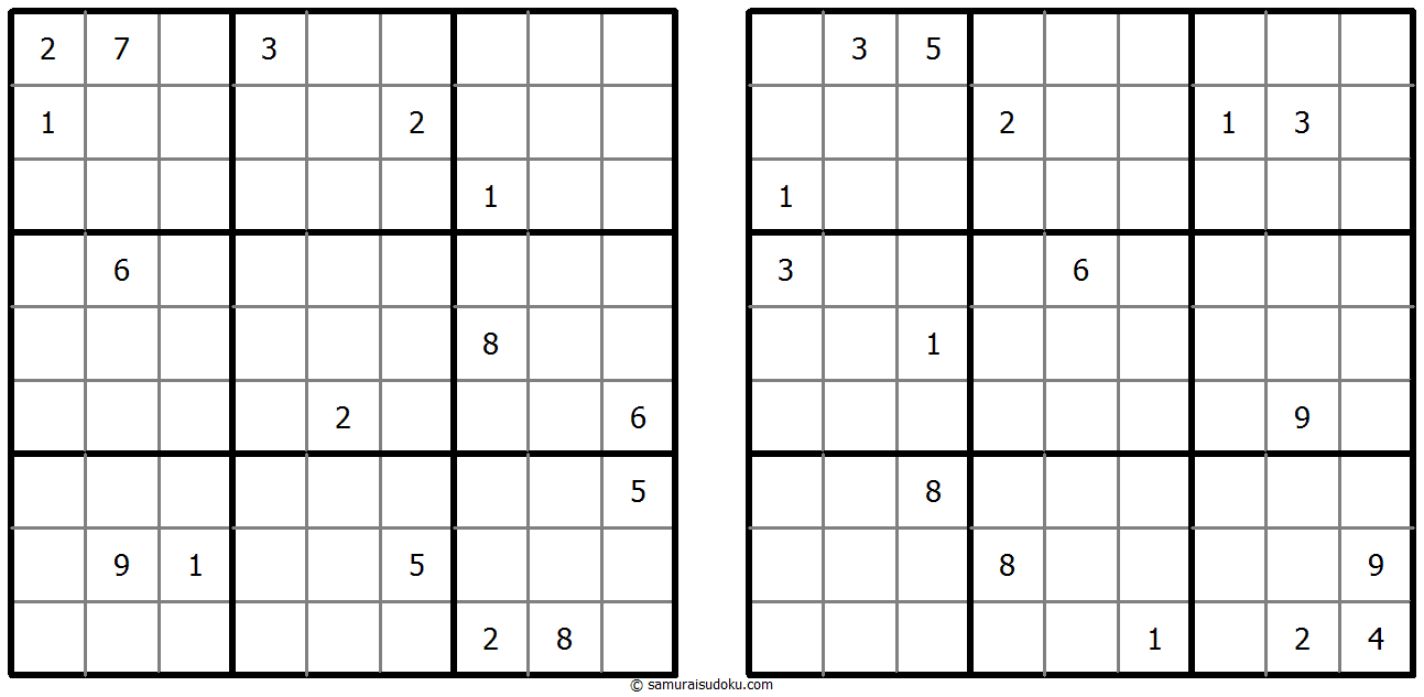 Twin Corresponding Sudoku