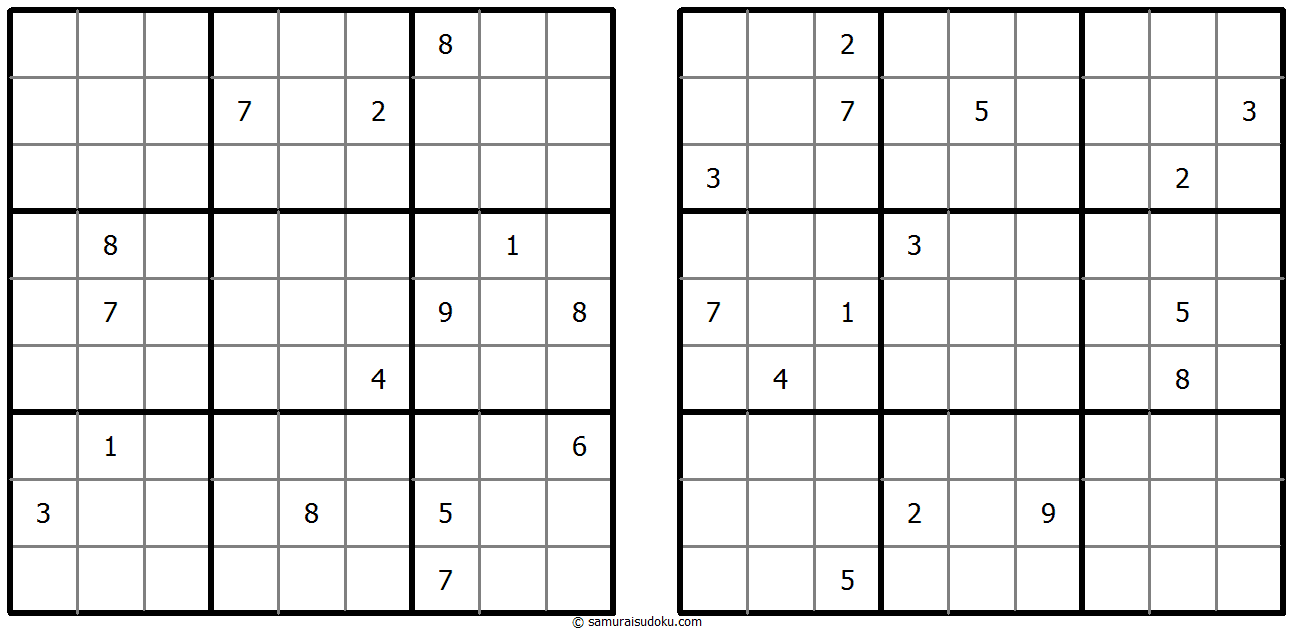 Twin Corresponding Sudoku 1-August-2023