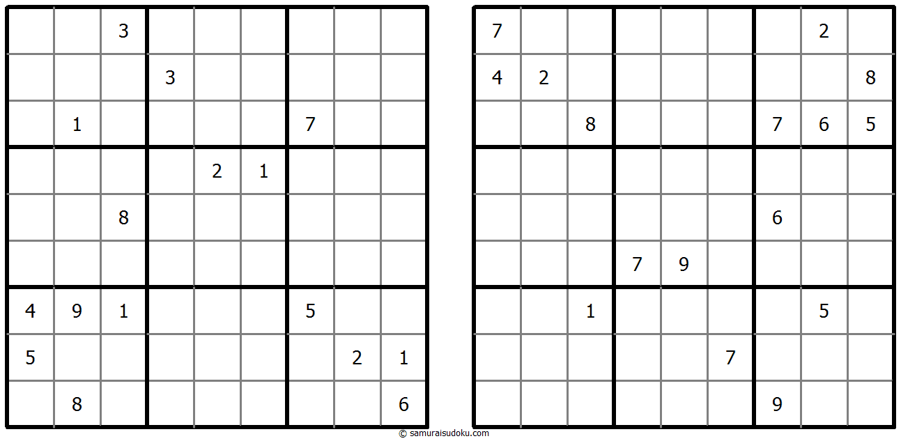 Twin Corresponding Sudoku