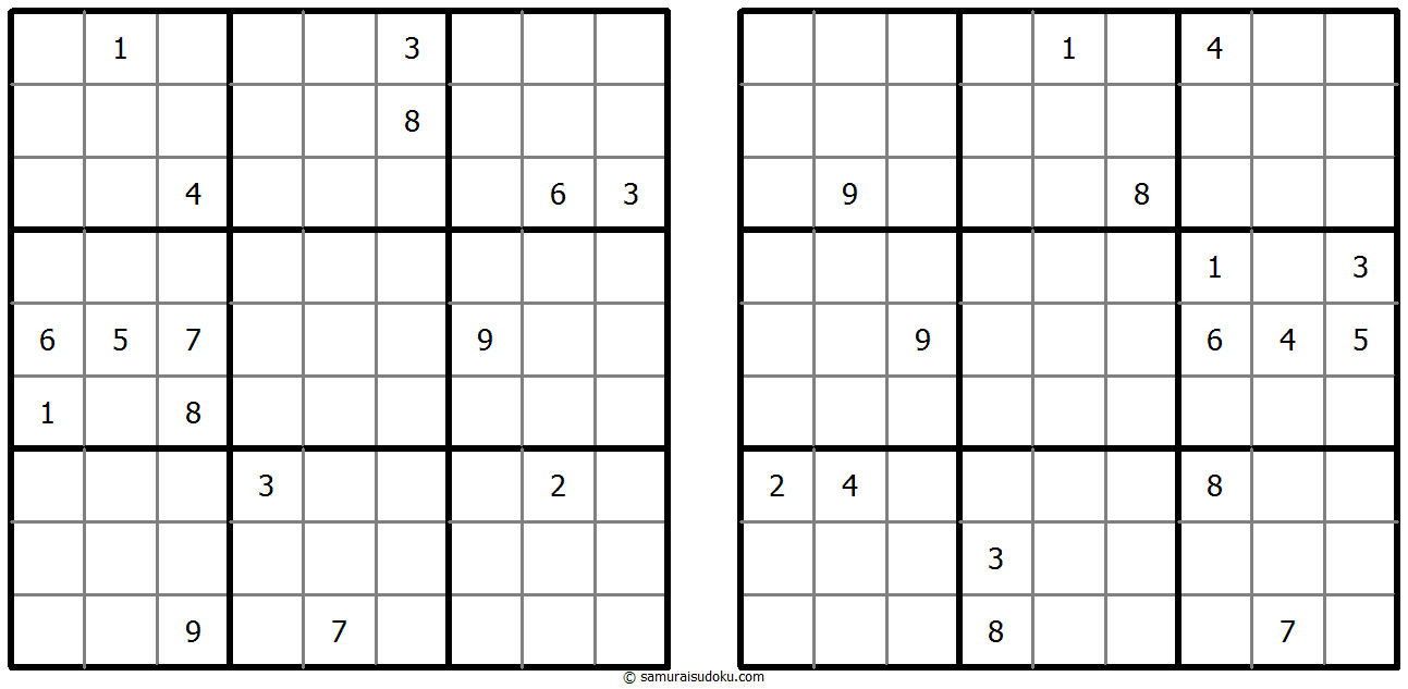 Sudoku a Doppia Corrispondenza 9x9 #46199