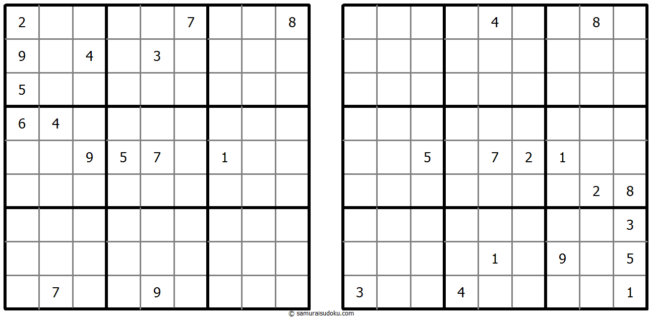 Twin Corresponding Sudoku