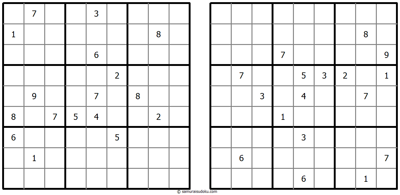 Twin Corresponding Sudoku 29-December-2022