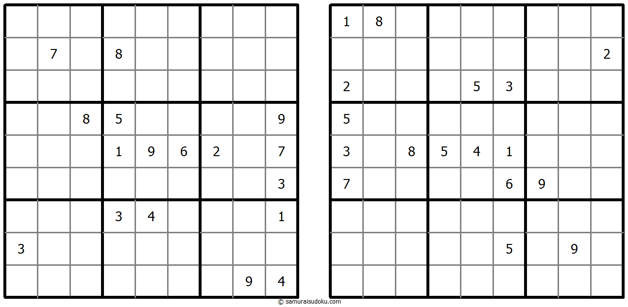 Twin Corresponding Sudoku 18-February-2022