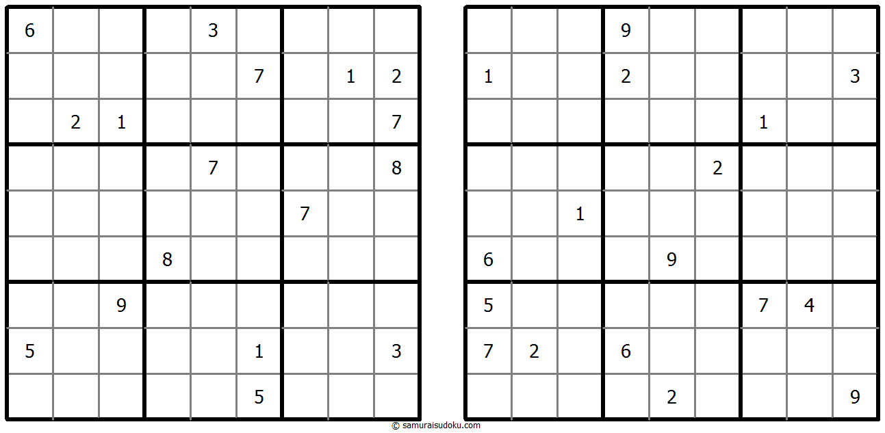 Twin Corresponding Sudoku 20-November-2022
