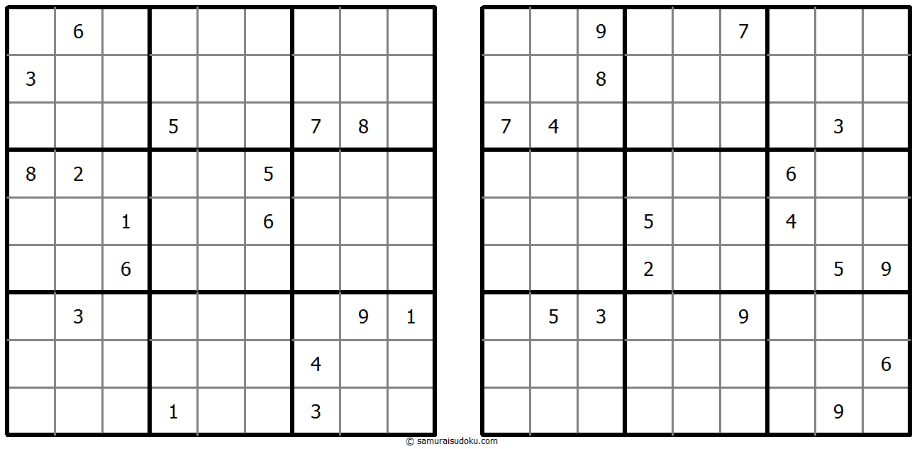 Twin Corresponding Sudoku 30-April-2022