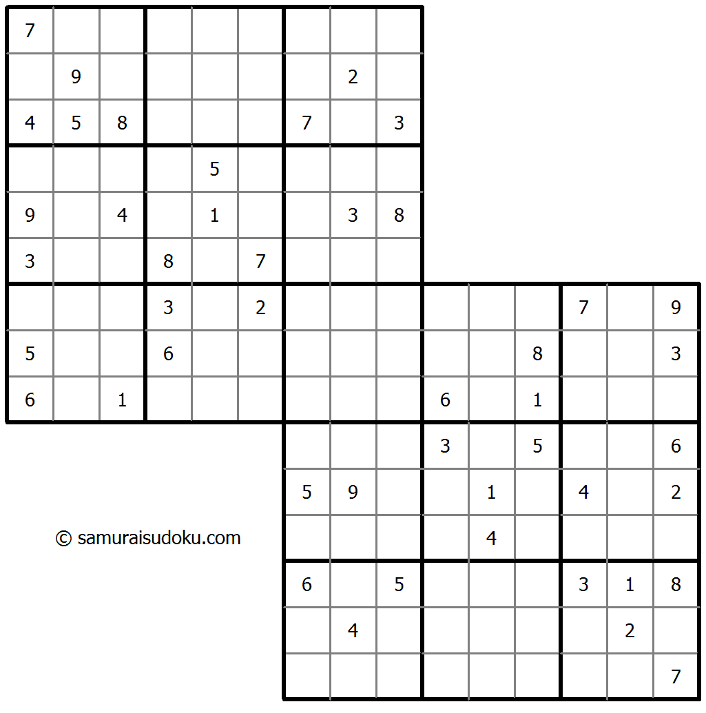 Sudoku Dua Kali Lipat #31269