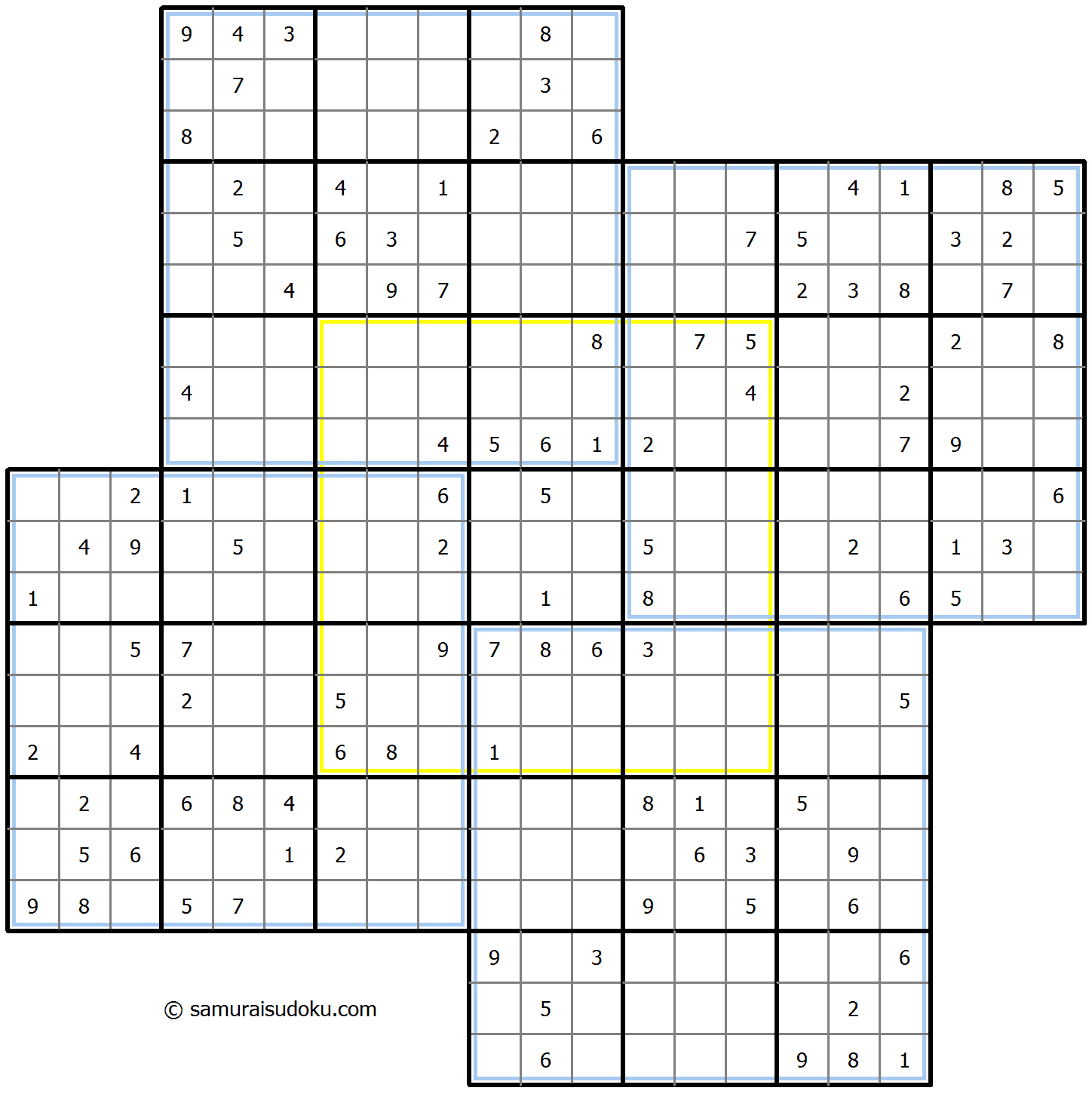 Windmill Sudoku 27-May-2022