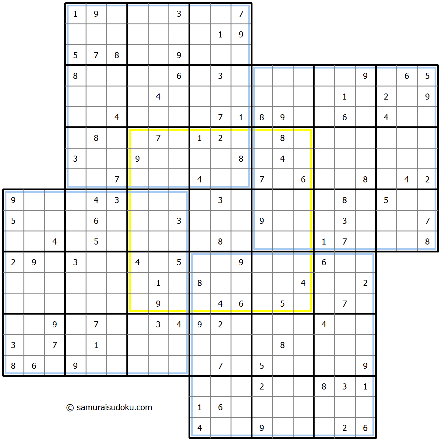 Windmill Sudoku 18-December-2022