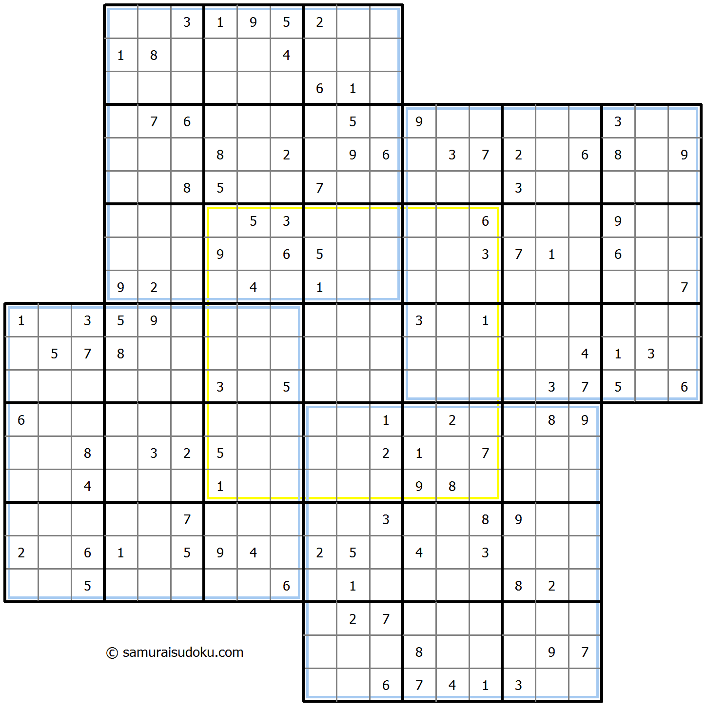 Windmill Sudoku 23-December-2023