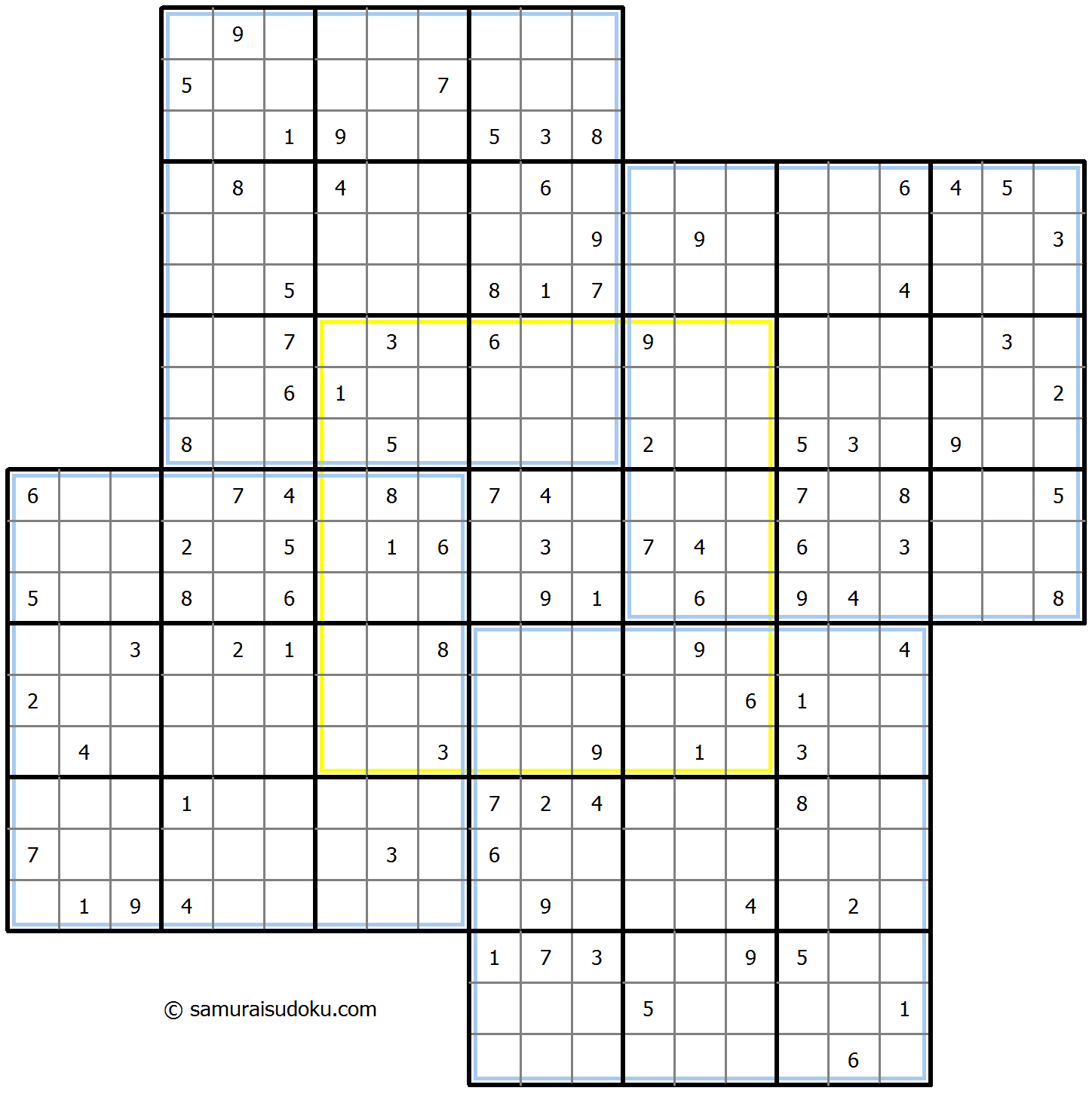 Windmill Sudoku 12-November-2022