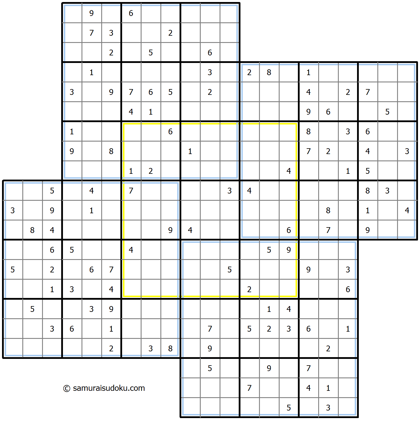 Windmill Sudoku 28-September-2023