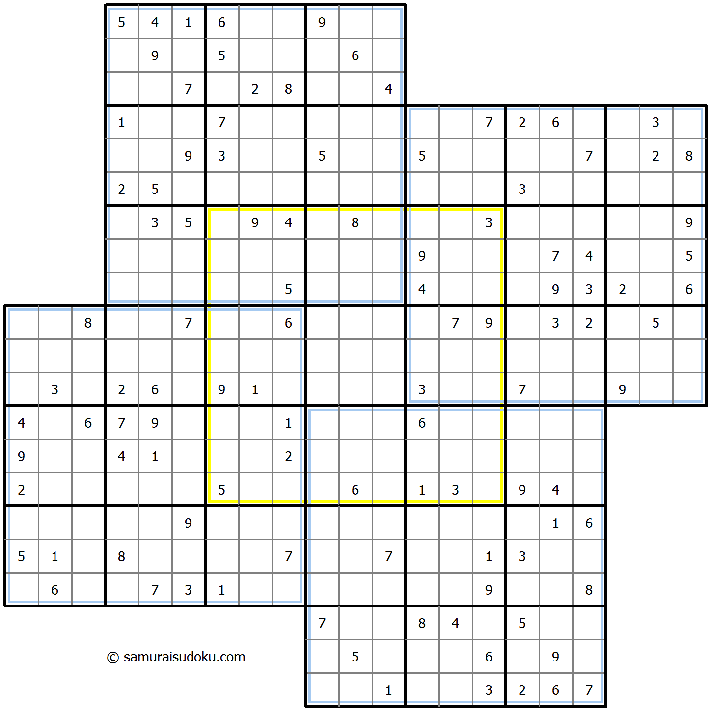 Windmill Sudoku 24-September-2023