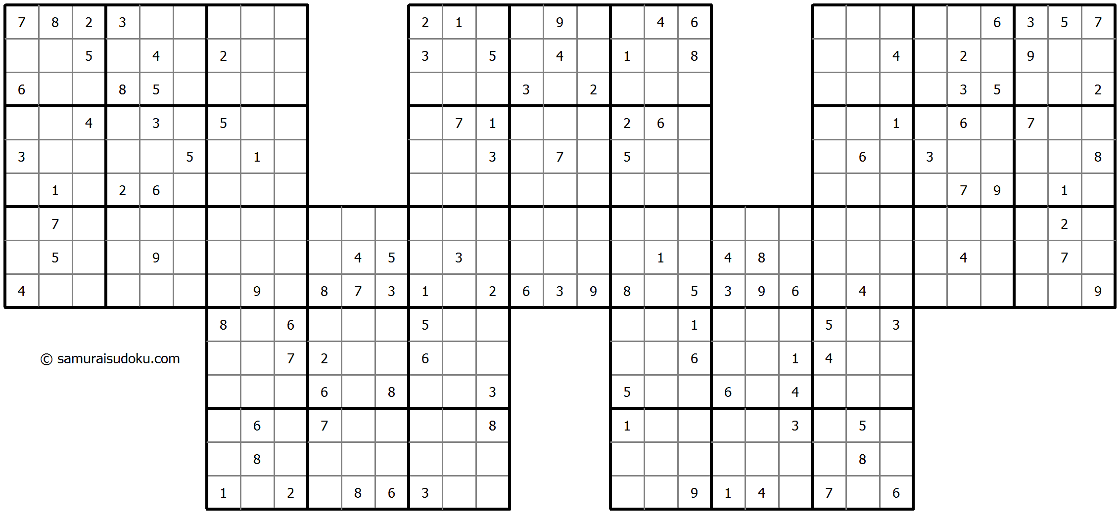 Sudoku W #37489