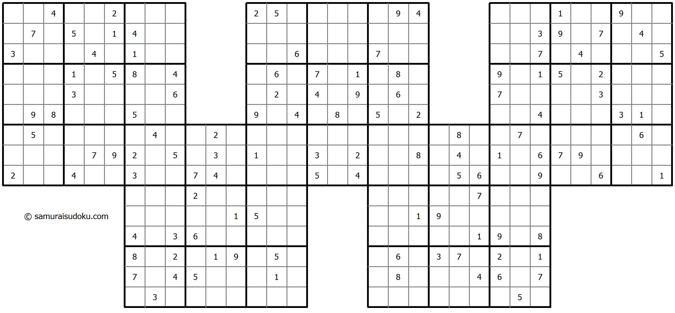 W Sudoku 31-July-2023
