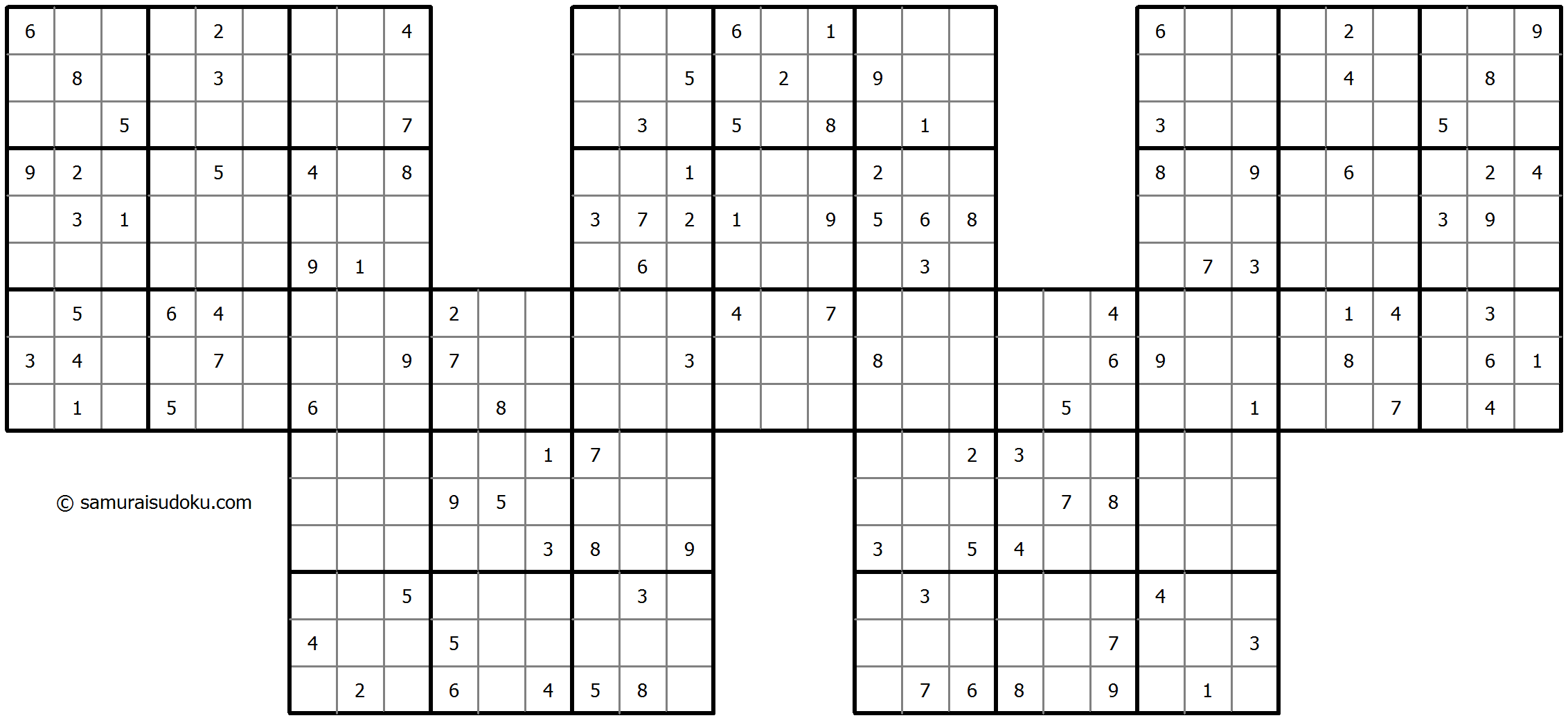 W Sudoku 30-October-2022