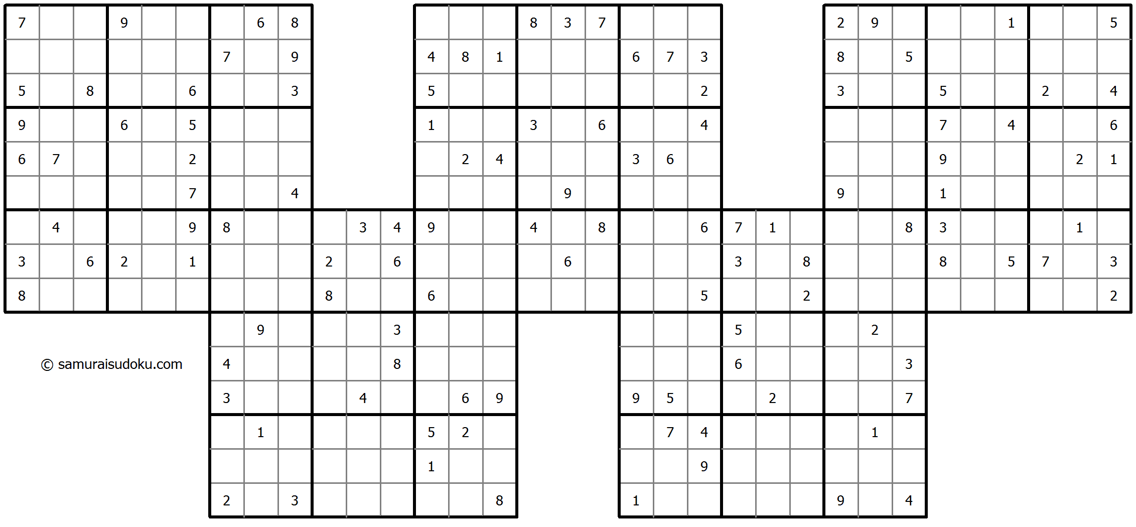 W Sudoku 30-July-2023