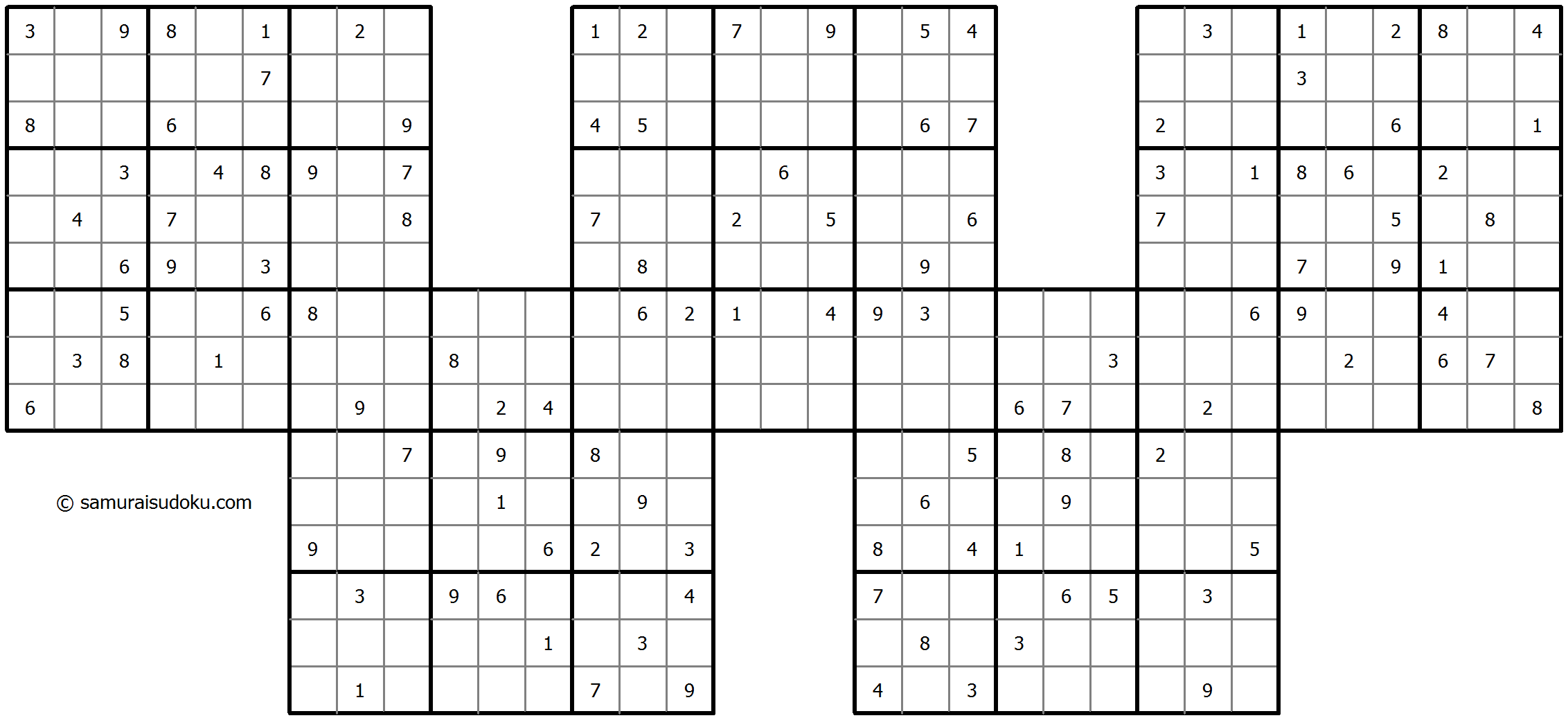 W Sudoku skill example